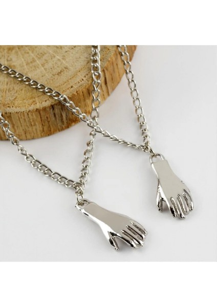 Çift El Figürlü Kolye