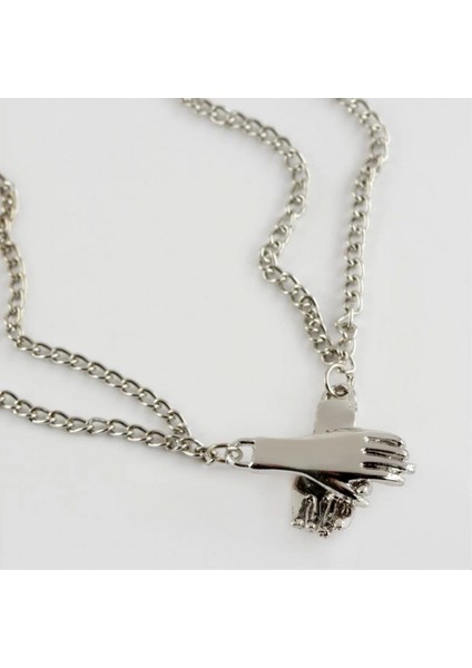 Çift El Figürlü Kolye modelleri