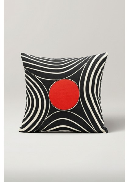 Odak Noktası Kırlent Kılıfı 45X45 cm