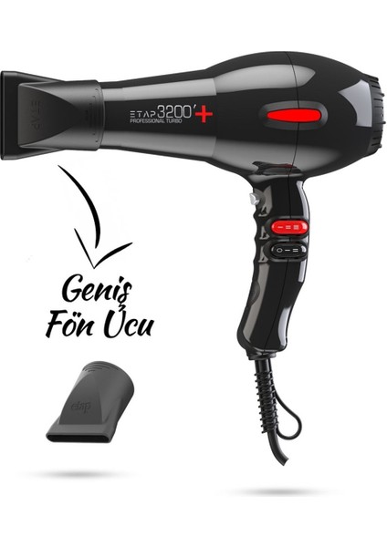 3200+ Profesyonel Turbo 2400WATT Italyan Motor Saç Fön Makinesi fırsatları