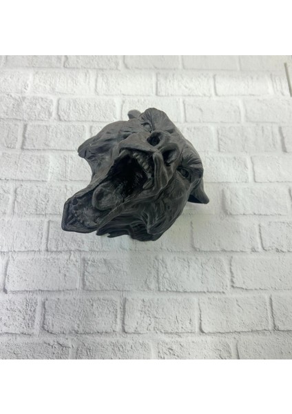 Bfs Dekoratif Siyah Ayı Duvar Heykeli Asılabilir Hediyelik 25X19 cm fırsatları