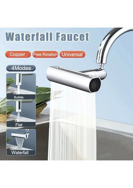 Mutfak Musluğu Püskürtme Başlığı 4in1