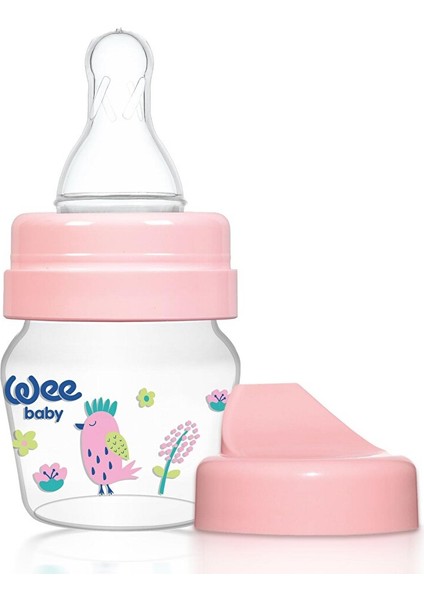 778 Wee Baby Mini Pp Alıştırma Bardağı Seti Pembe 30ML (5 Adet)