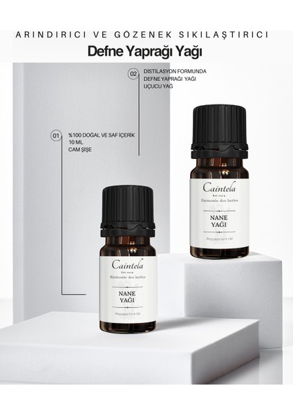 Defne Yaprağı Yağı 10 ml % 100 Doğal ve Saf & Cildinize veya Saçlarınıza Parlaklık Vermeye Yardımcı fiyatları