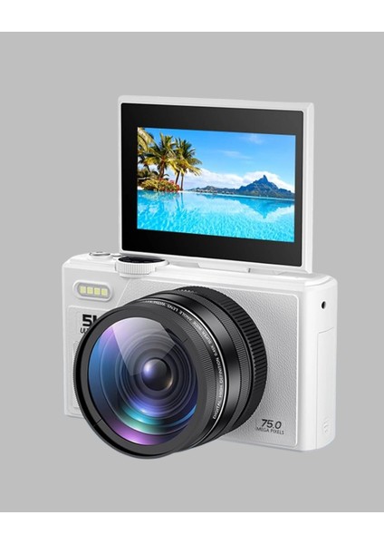 Bfs 5k UHD Dijital Kamera Wifi Bağlantılı Otofokus 18X Zoom Taşınabilir indirimleri