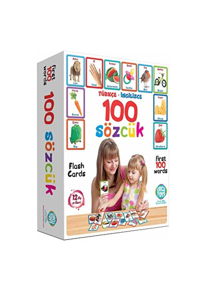 100 Sözcük Türkçe - Ingilizce (3 Adet)
