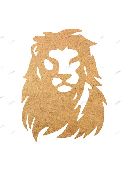 10'lu Paket Ahşap Duvar Dekoru - ST_0067 - 6 x 8 cm