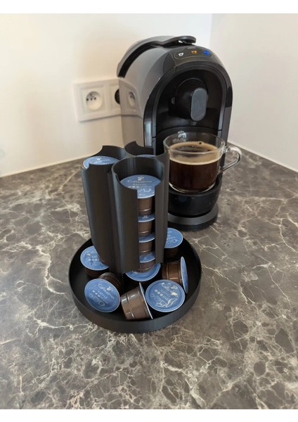 Tchibo Cafissimo Uyumlu Kapsül Dispenser – Minimalist ve Şık Düzenleyici