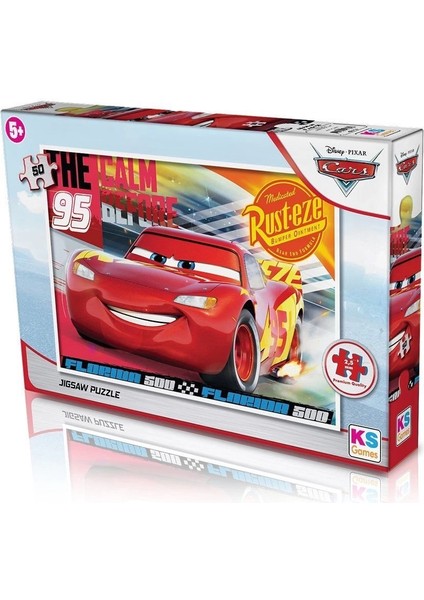 CR709 Ks, Cars 50 Parça Çocuk Puzzle modelleri