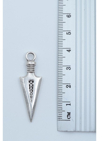 3'lü Çubuk Düz Bar Geometrik Küp Triagel Ok Ucu Gümüş Kaplama Kolye Seti indirimleri