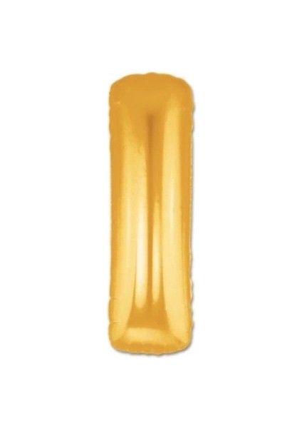 Altın Sarısı Folyo Harf Balon 1 Metre