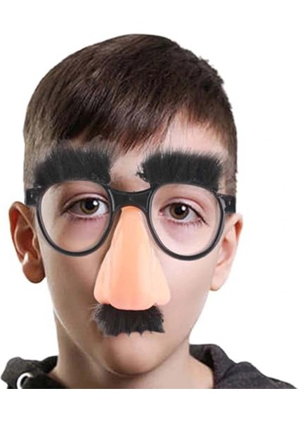 Eğlenceli Kılık Değiştirme Kaş Bıyık Mizah Gözlüğü 9X13 cm fırsatları
