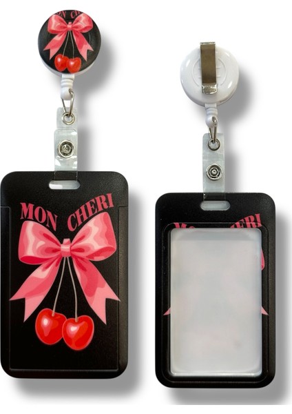 Yaka Kartlığı, Anahtarlık, Yoyolu Kartlık Koruyucu, Çekmeli Kart Tutucu, Kartlık Mon Cheri