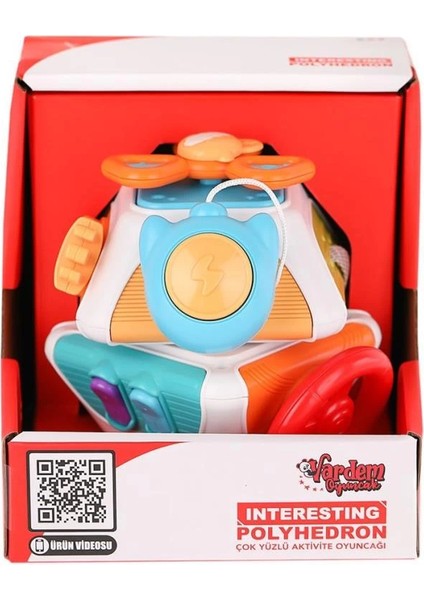 Bfs RT1605 Eğitici Çok Yüzlü Aktivite Oyuncağı -Vardem Oyuncak