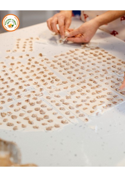 Fırınlanmış Vegan Boncuk Mantı 500 gr x 2 Adet modelleri