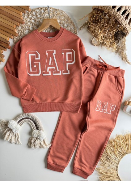 Tarçın Rengi Çift Cepli Çocuk Takımı – Sweatshirt & Jogger Alt, 5–14 Yaş fiyatları