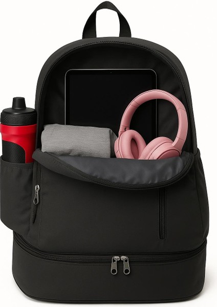 Spor Sırt Çantası - Ayakkabı Bölmeli , Tablet, Telefon Bölmeli , Su Geçirmez Sırt Çantası modelleri