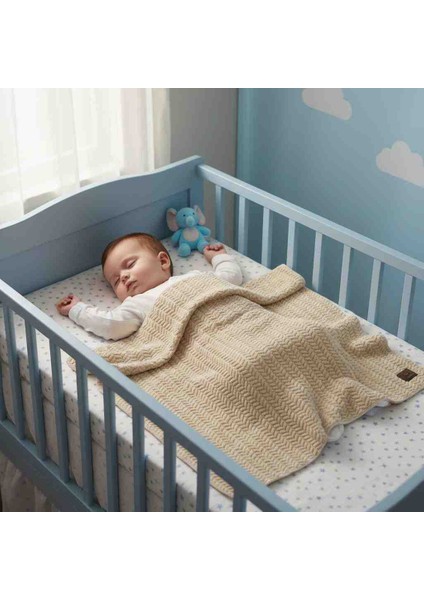 Bebek Battaniyesi Pamuklu Örme Kapitone Kumaş fırsatları