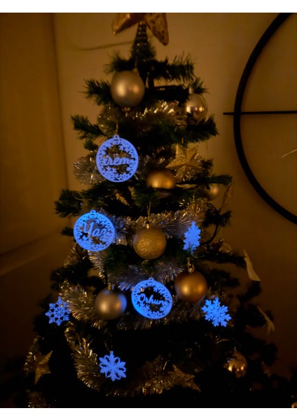 Fosforlu, Karanlıkta Parlayan Yılbaşı Süsü fırsatları