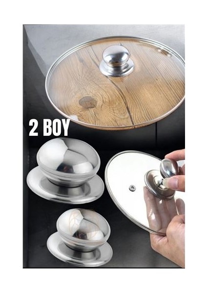 Turk Tencere Tava Tepesi Tencere Tava Kapağı Tutucu 2 Boy