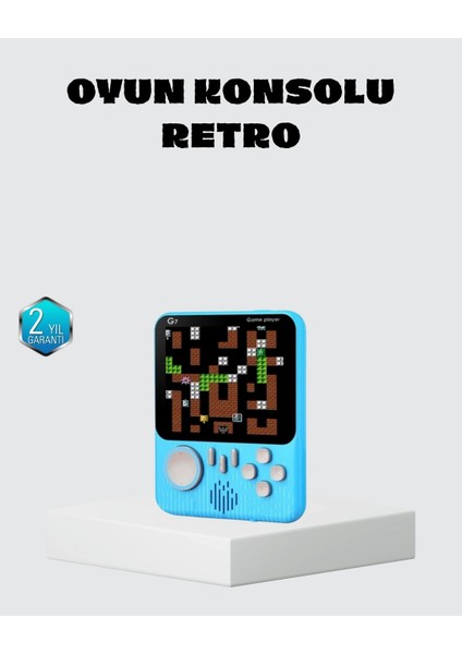 666 Oyunlu Retro Mini Oyun Konsolu – 3.5" LCD Ekran ve Çift Kişilik Oyun