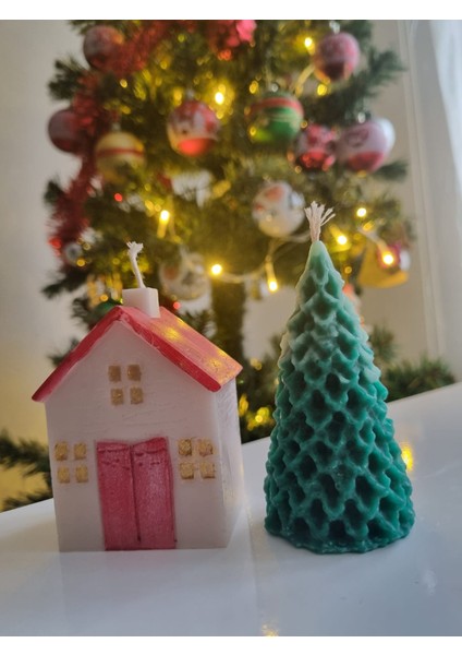 Yılbaşı Mum 2li Hediyelik