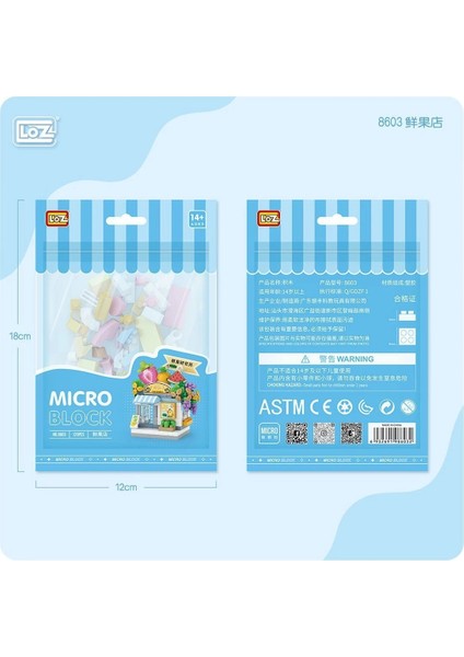 LZ8603 Loz Blok Oyuncak Mini Poşet -Vagonlife
