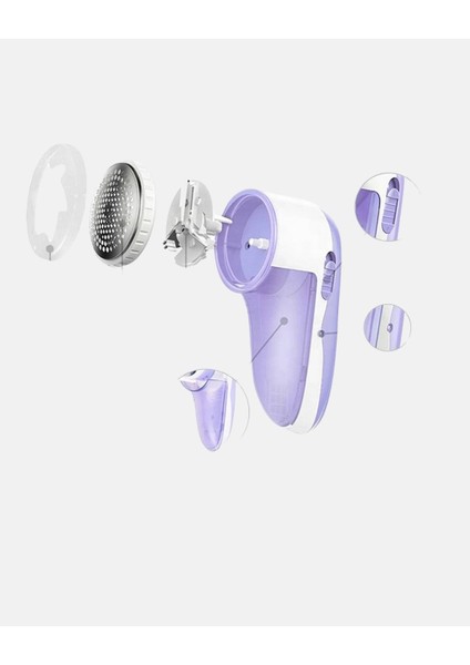 Taşınabilir Şarjlı Tiftik Toplayıcı – Çıkarılabilir Hazneli, Anti-Statik Fırçalı fırsatları