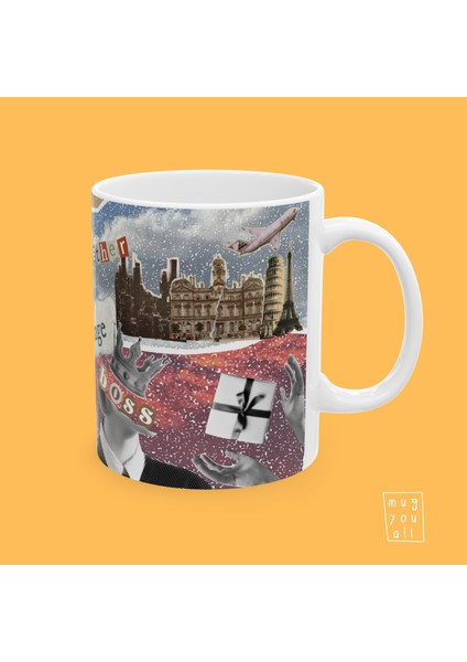 Yeni Yıl Dilekleri Yılbaşı Hediyesi Porselen Kahve Kupası Vision Board Mug Manifest Temalı fiyatları