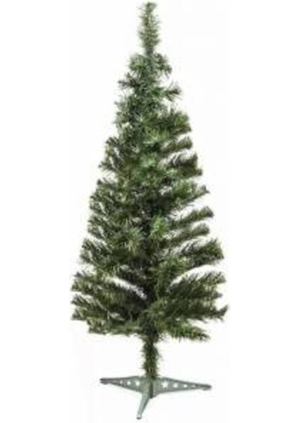 120 cm Çok Renkli Plastik Yılbaşı Ağacı, 123 Dal, Eğlenceli ve Canlı Dekorasyon Için