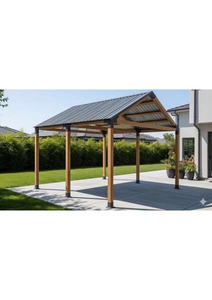 Ahşap Garaj Için Birleştirme Aparatları 10X10 ve 9x9 Seçenekleriyle