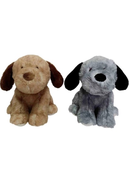 PB31651-23 Peluş Oturan Köpek 23 cm - 1 Adet Stokta Olan Gönderilir