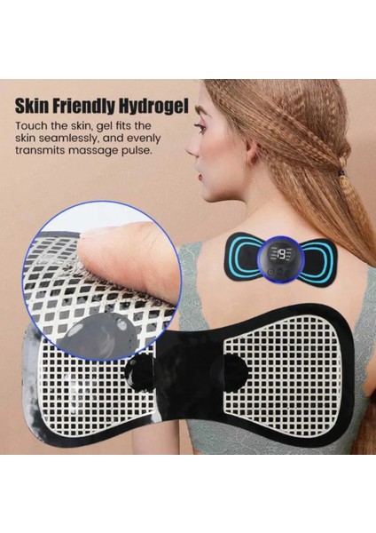 Şarjlı Kelebek Ems Boyun Omuz Kol Sırt Elektrikli Masaj Bantı Kas Stimülatörü Aleti fiyatları