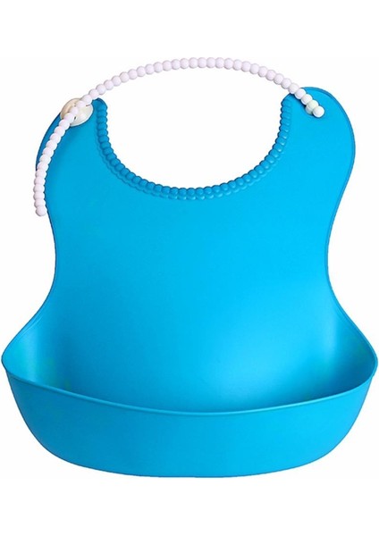 Çocuk Bebek Mama Önlüğü Dökülme Engelleyici Bükülebilir Mavi (5224) fiyatları