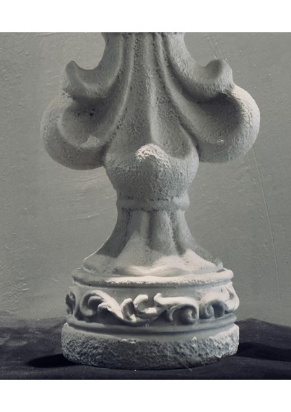 Fleur-De-Lis Klasik Masa Lambası – 65X25 cm Asil ve Gösterişli Dekoratif fiyatları