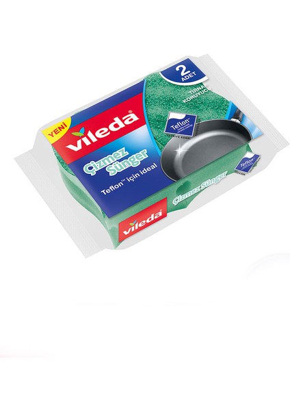 Sünger 2'li Çizmez Oluklu Eko Paket (3 Adet) fiyatları