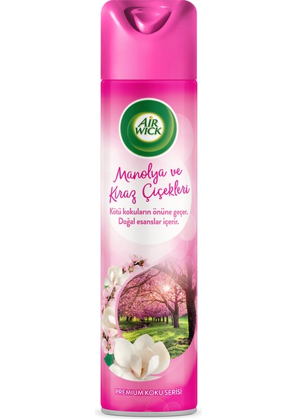 Aerosol Manolya ve Kiraz 300 ml (3 Adet) fiyatları