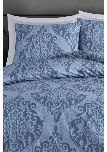 Mature Mavi Nevresim Seti Çift Kişilik Hitit (Kombin) fiyatları