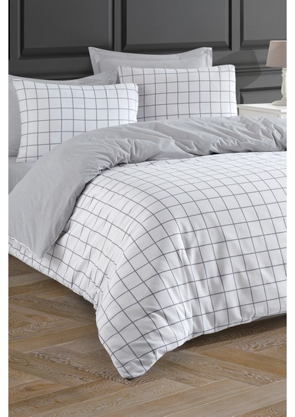 Çift Kişilik Nevresim Seti Mature Artus Gri indirimleri