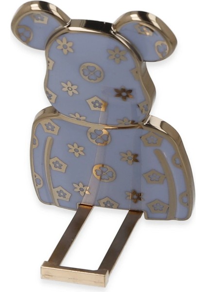 Astro Stand Ayıcık Desenli - Açık MAVI-(5796)