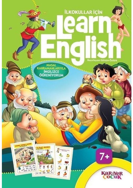Ilkokullar Için Learn English - Yeşil