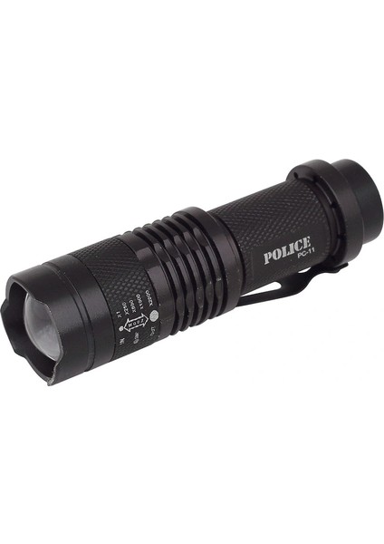 Police Pc-11 Power Led+Zoom Kalem Pilli El Feneri fırsatları