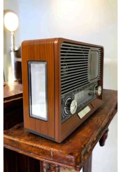 Bfs Ahşap Görünümlü Retro Bluetooth Radyo Usb,aux ve Sd Kart Girişli fırsatları