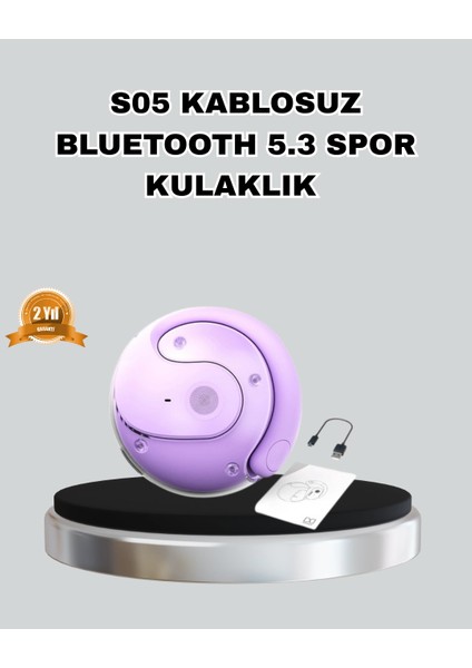 Bfs Bluetooth 5.3 S05 Kablosuz Kulaklık Ipx4 Spor Uyumlu Suya Dayanıklı Stereo