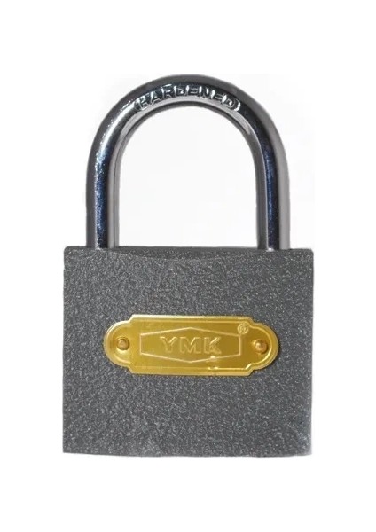 Eko Gri Döküm Kısa Kancalı Asma Kilit 32MM