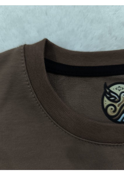 Sevimli Panda Baskılı Pamuklu Unısex Uzun Kollu Tişört (Sweatshirt) fırsatları