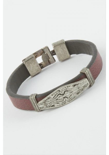 Ieg Oval Suni Deri Bileklik