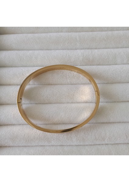 Zirkon Taşlı Desenli Çelik Kelepçe modelleri