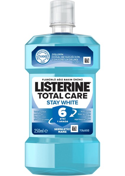 Lısterıne Stay Whıte 250 ml 4 Adet