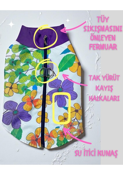 Flora Rain Kedi Yağmurluk Ceket fiyatları